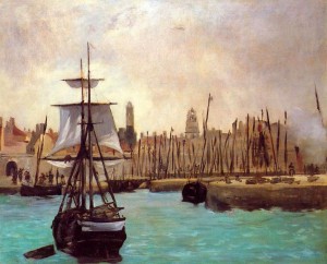 Edouard Manet - Impression Port de Bordeaux